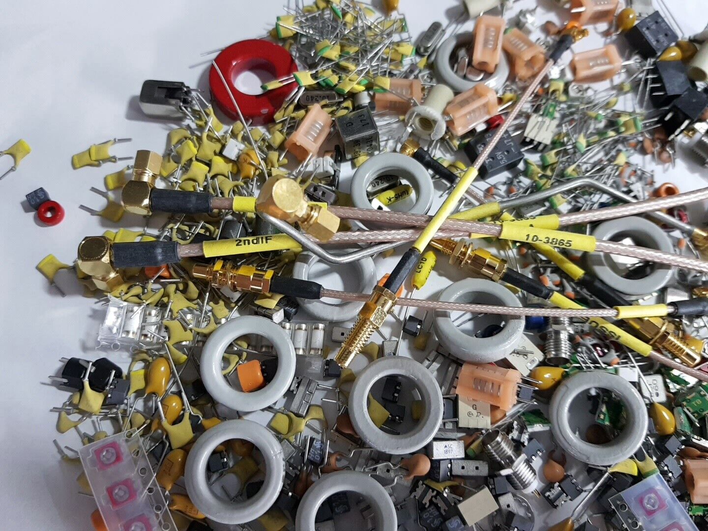 Various Electronic Components And Parts RF And Other Type