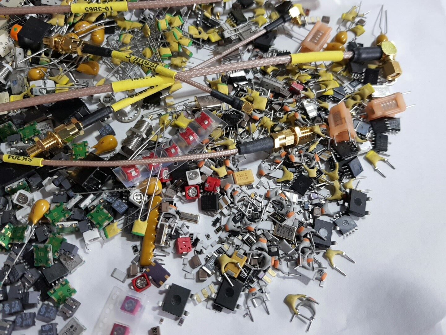 Various Electronic Components And Parts RF And Other Type