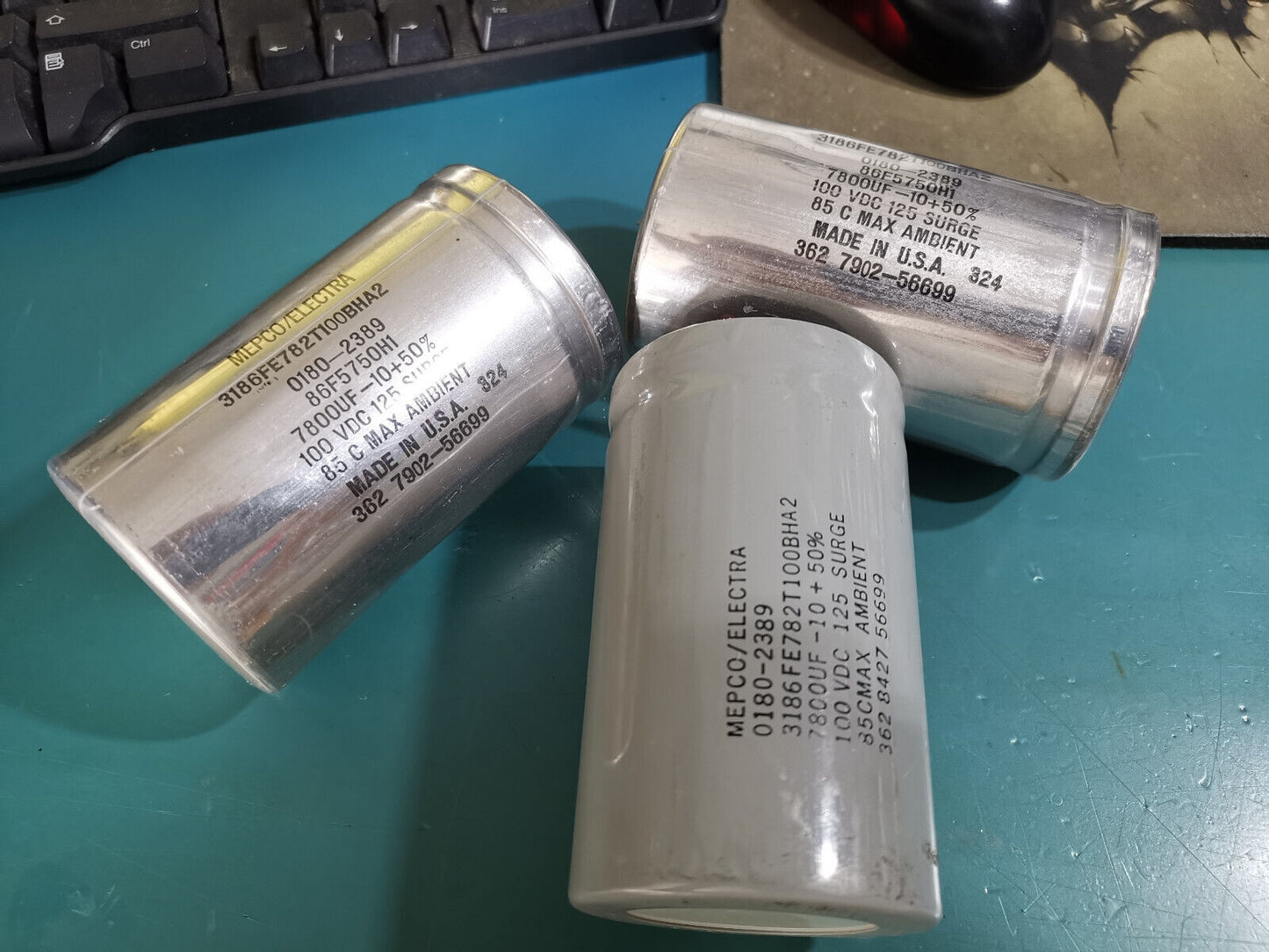 HP Agilent Vintage Test Gear Power Supply Capacitor