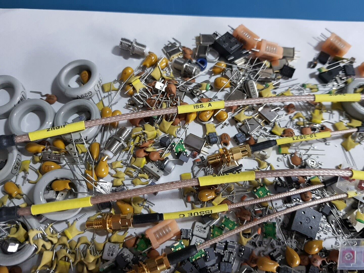 Various Electronic Components And Parts RF And Other Type