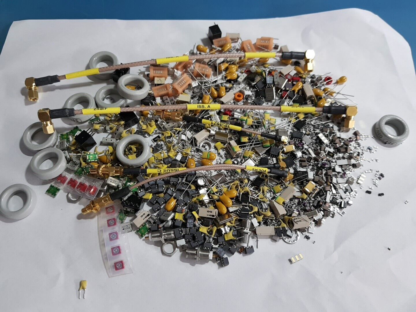Various Electronic Components And Parts RF And Other Type