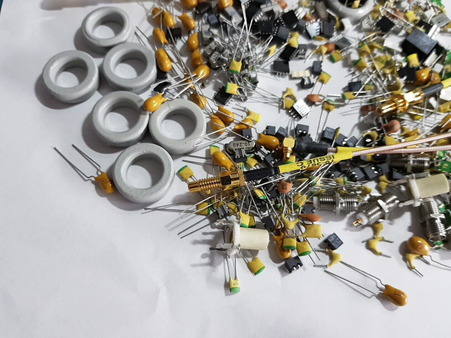 Various Electronic Components And Parts RF And Other Type