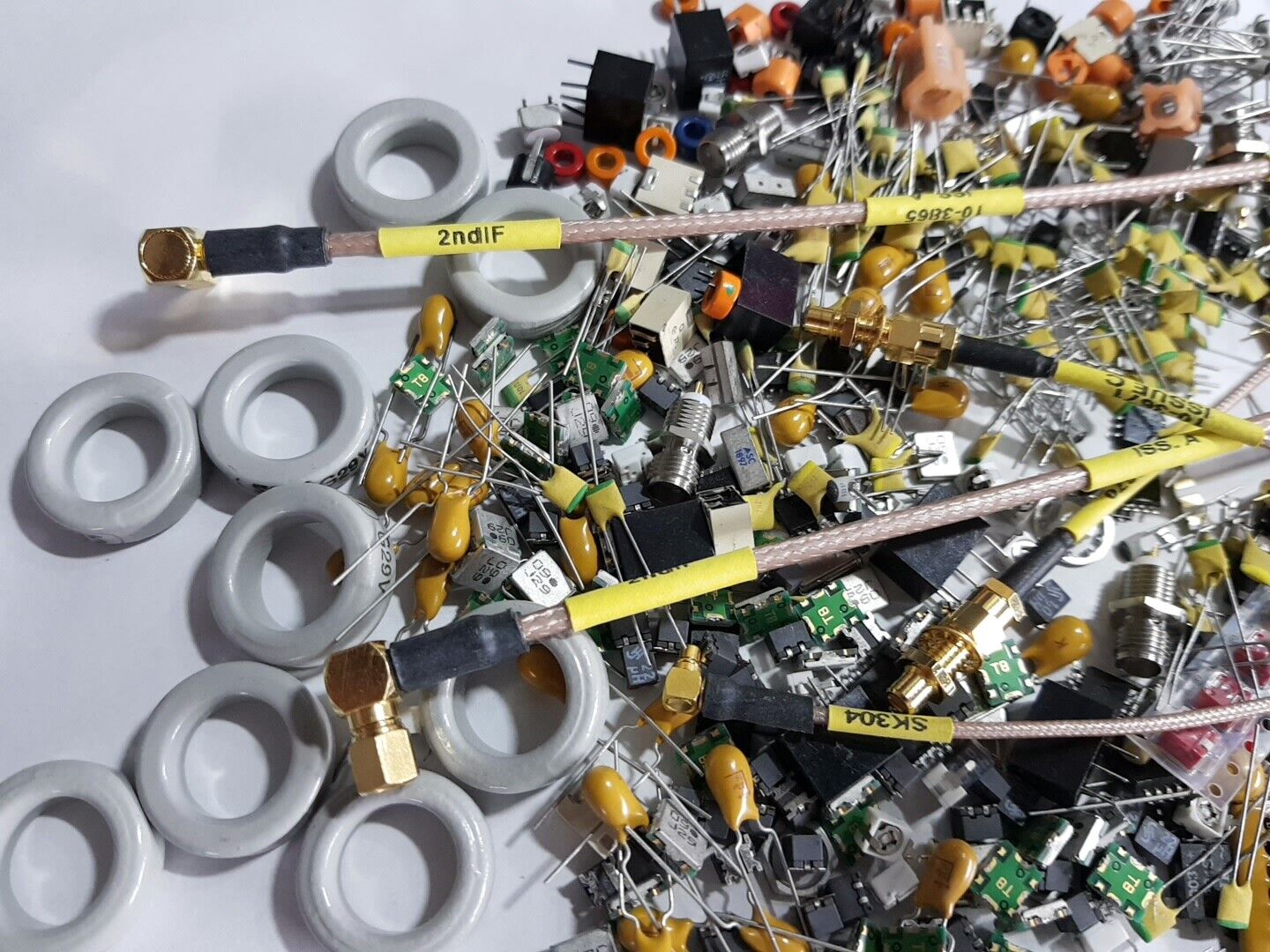 Various Electronic Components And Parts RF And Other Type