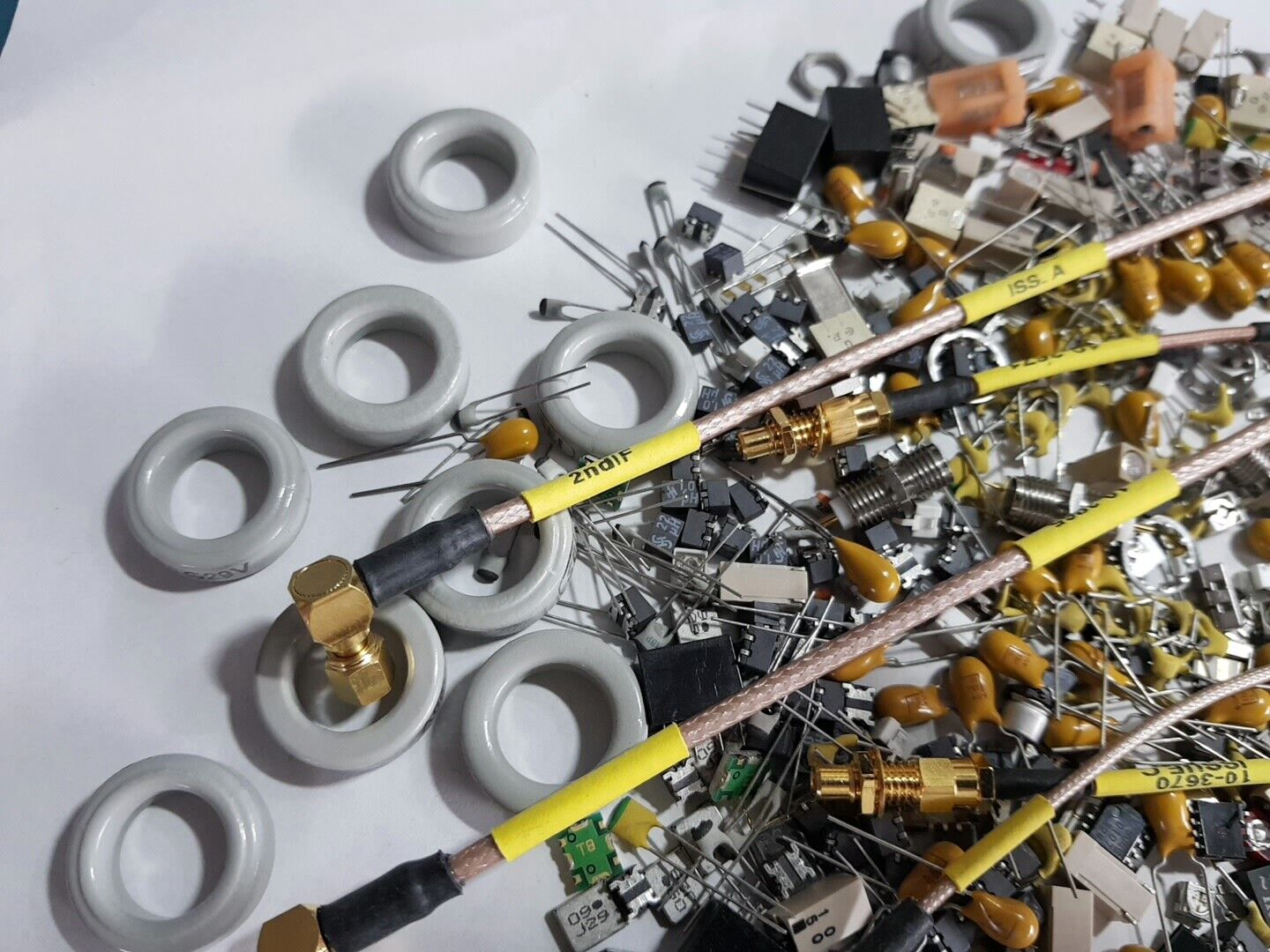Various Electronic Components And Parts RF And Other Type