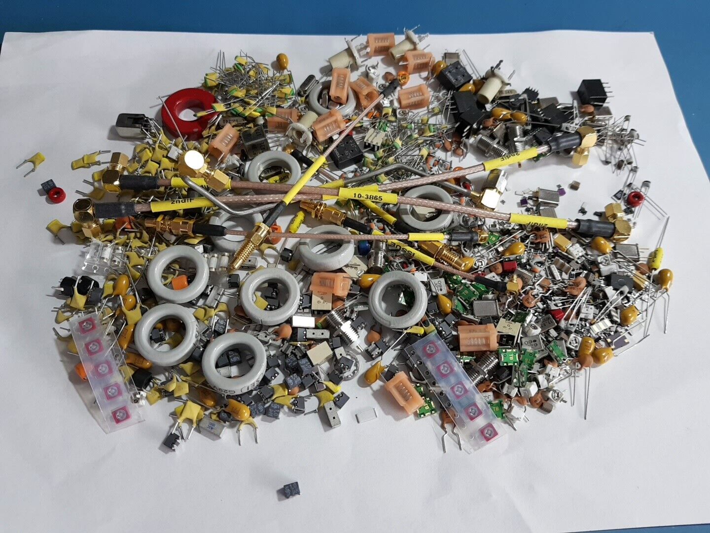 Various Electronic Components And Parts RF And Other Type