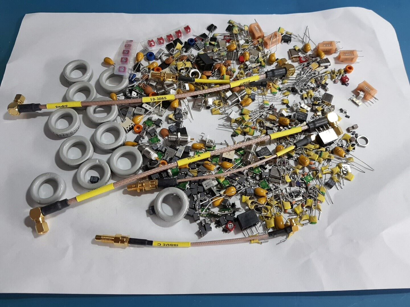Various Electronic Components And Parts RF And Other Type