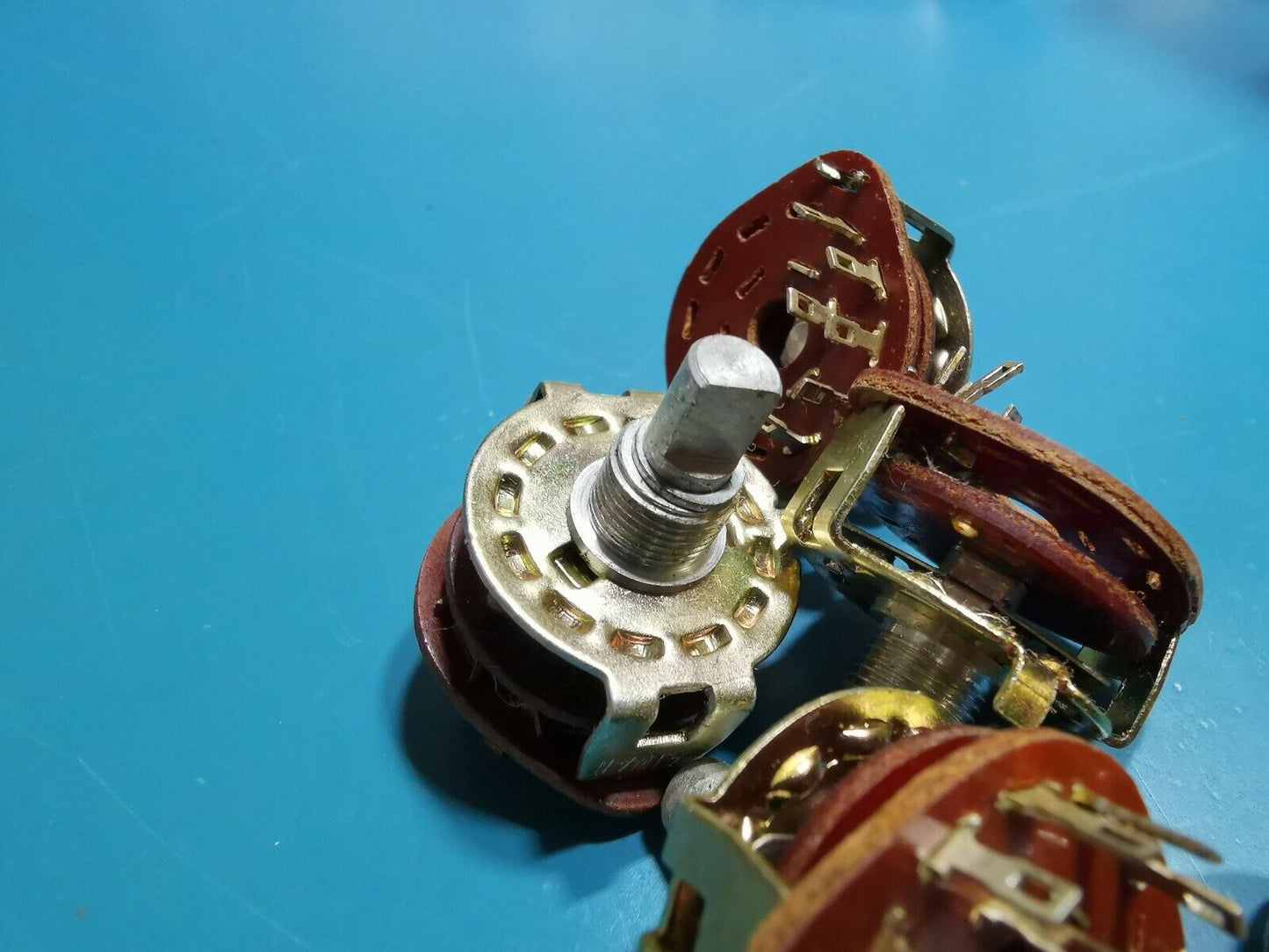 5pcs 1 Pole 6 Position Rotary Switch 11mm / 8mm