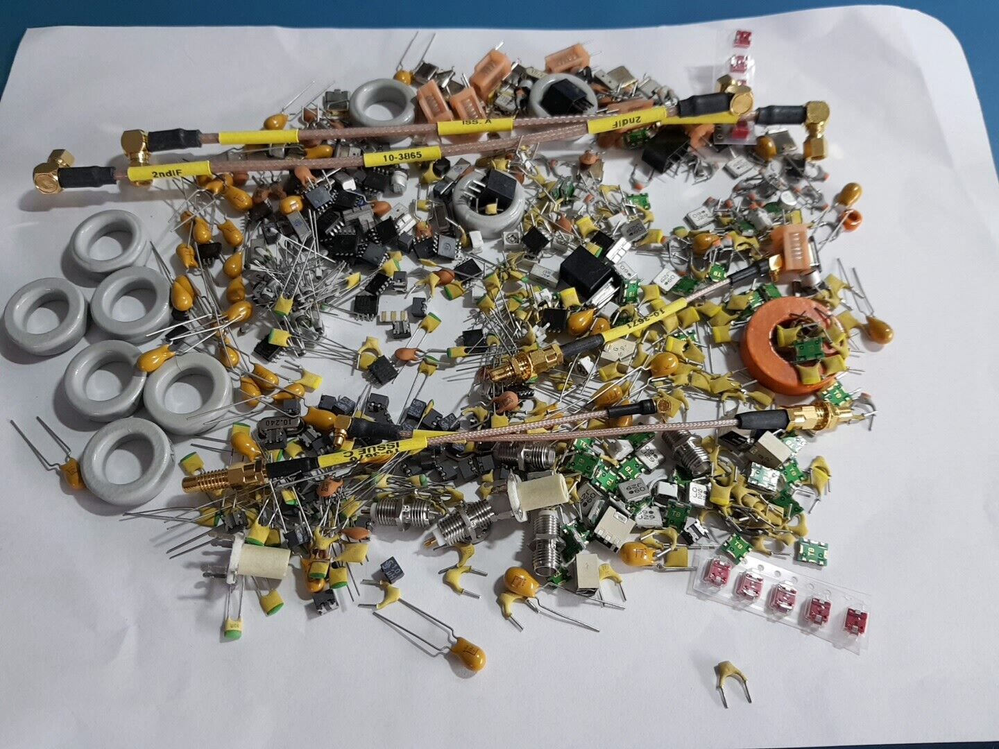 Various Electronic Components And Parts RF And Other Type