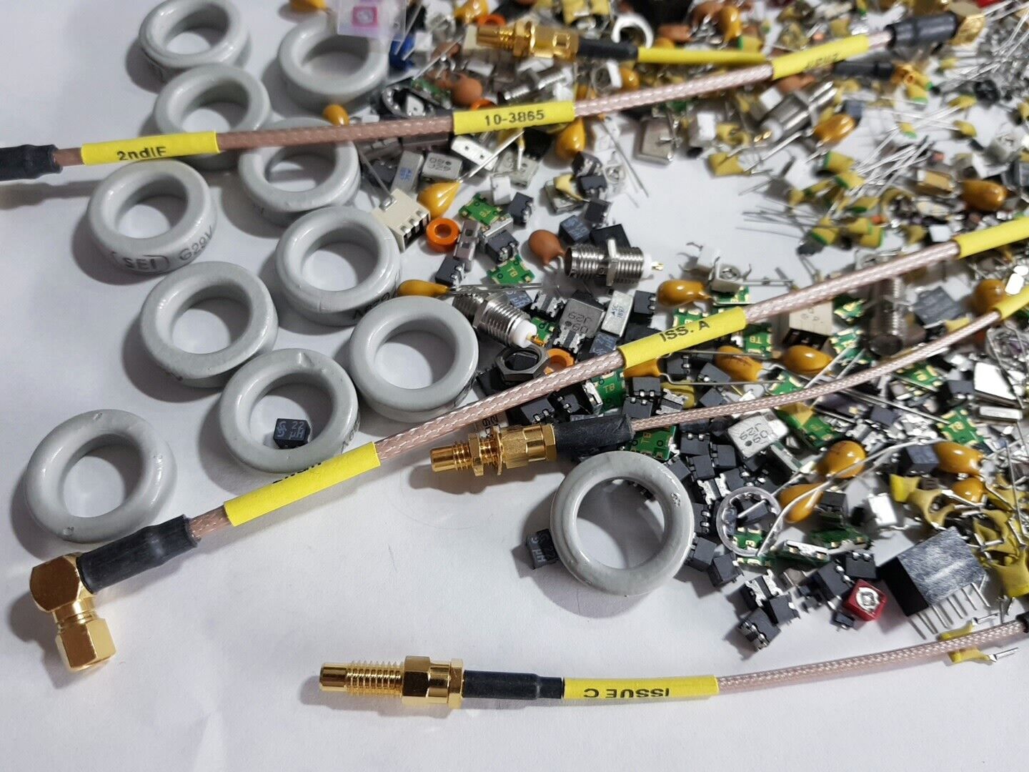 Various Electronic Components And Parts RF And Other Type