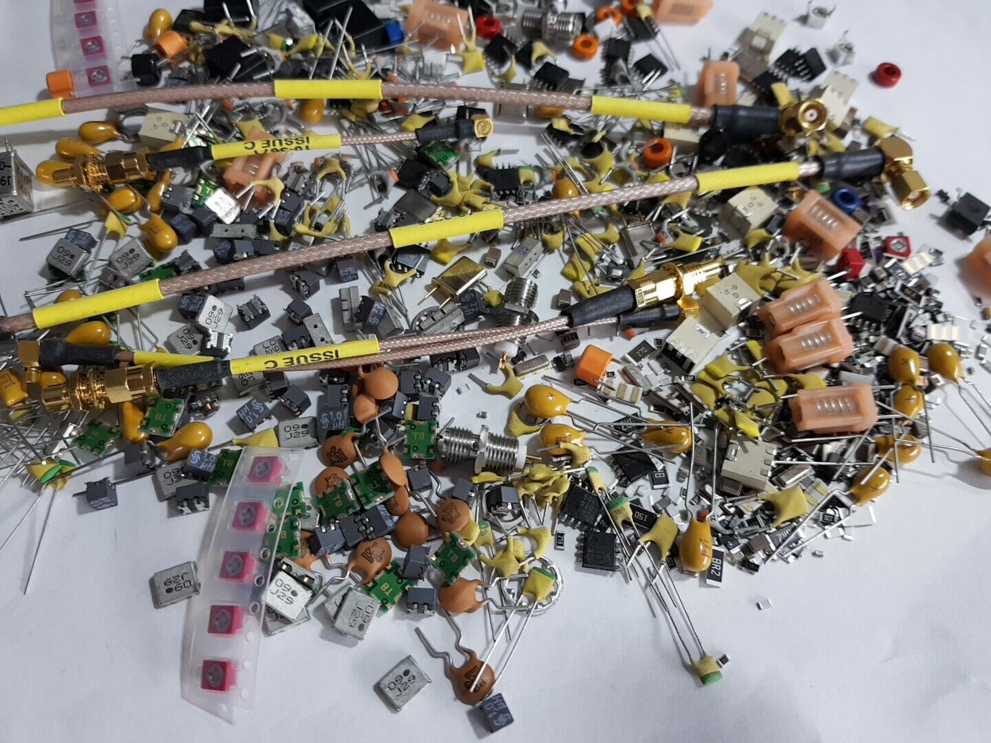 Various Electronic Components And Parts RF And Other Type
