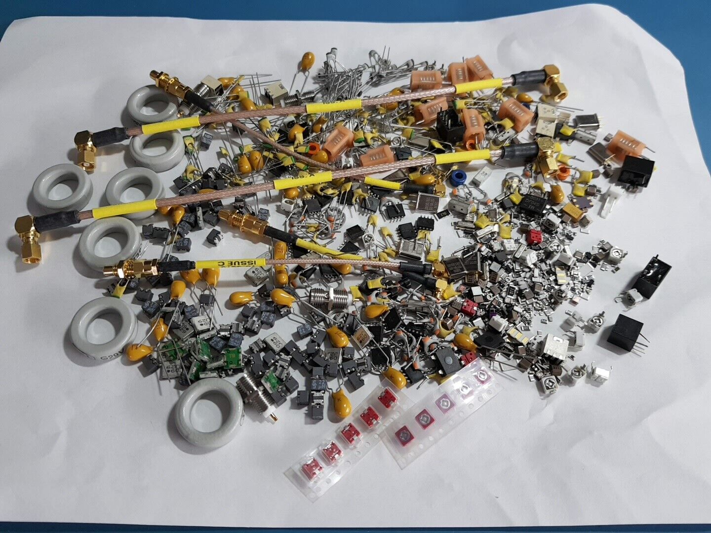 Various Electronic Components And Parts RF And Other Type