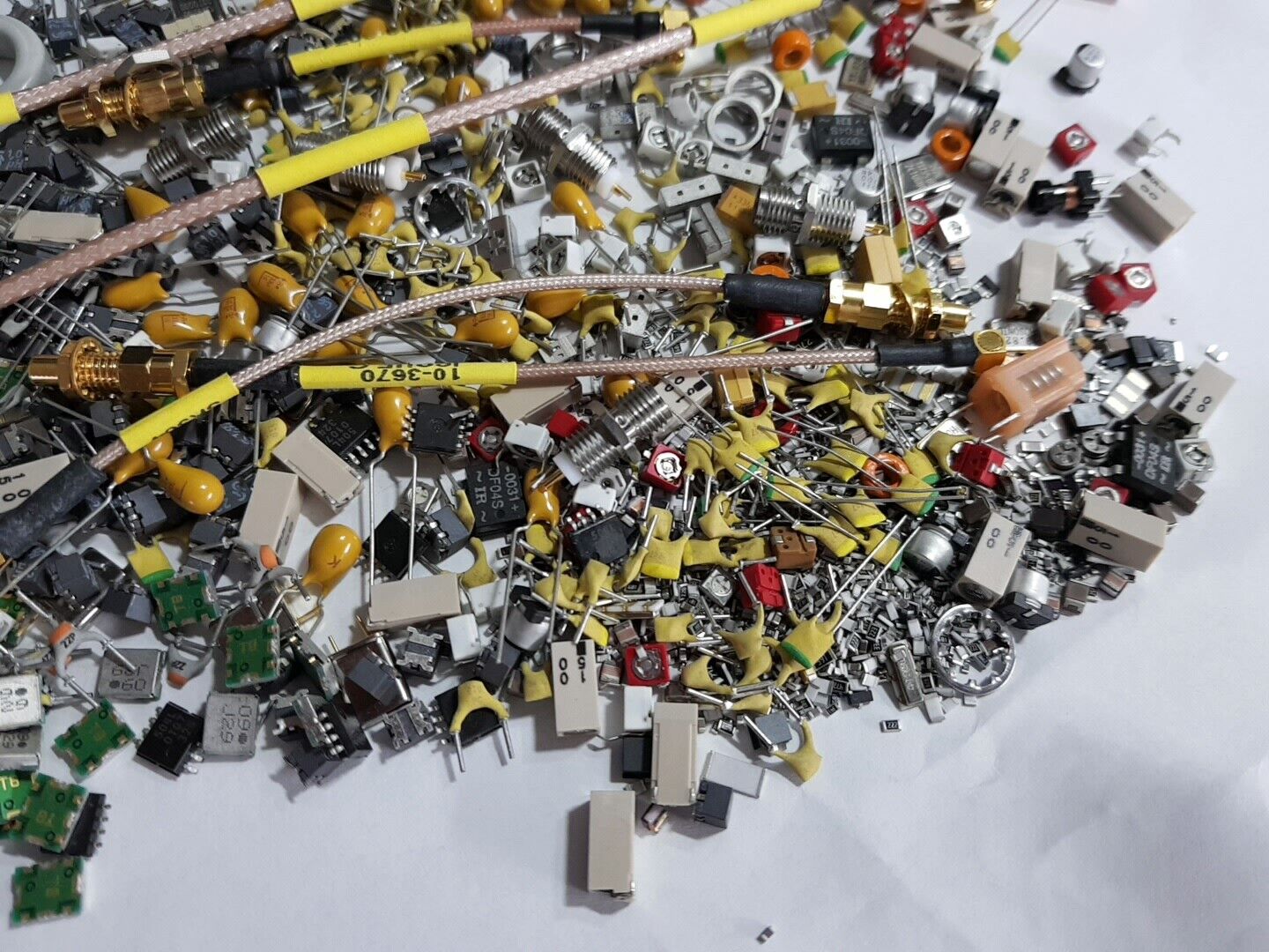 Various Electronic Components And Parts RF And Other Type