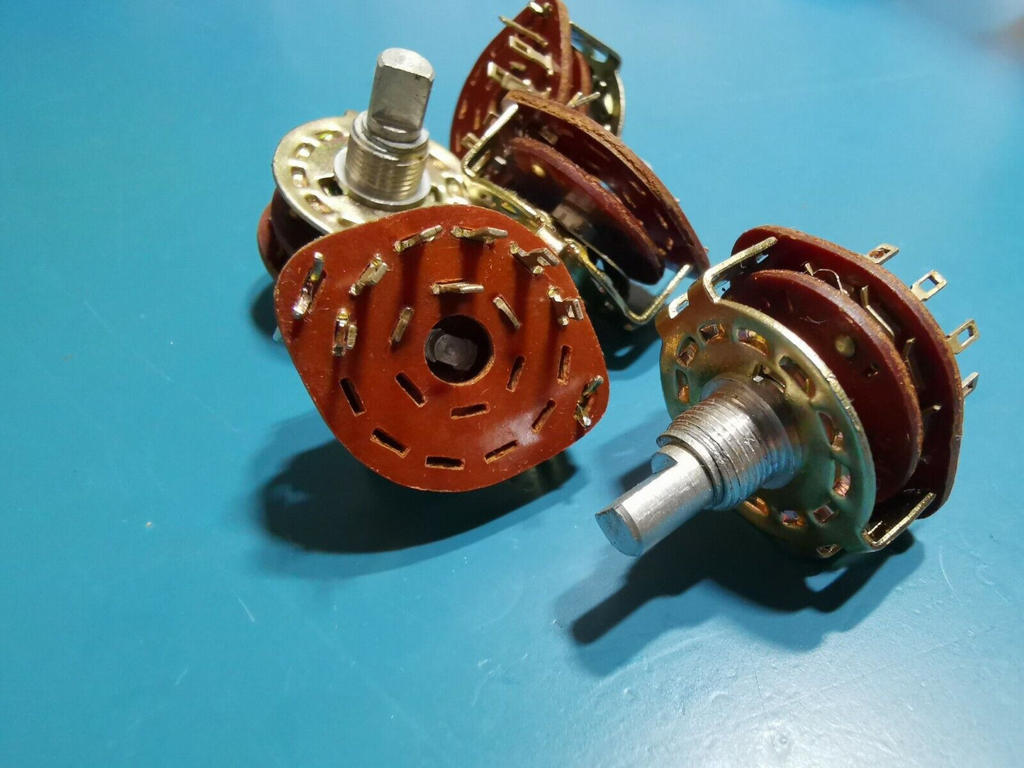 5pcs 1 Pole 6 Position Rotary Switch 11mm / 8mm