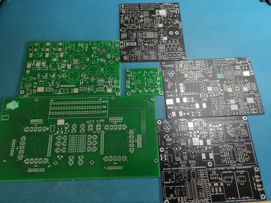 Bare PCB For Soldering Practices Job lots