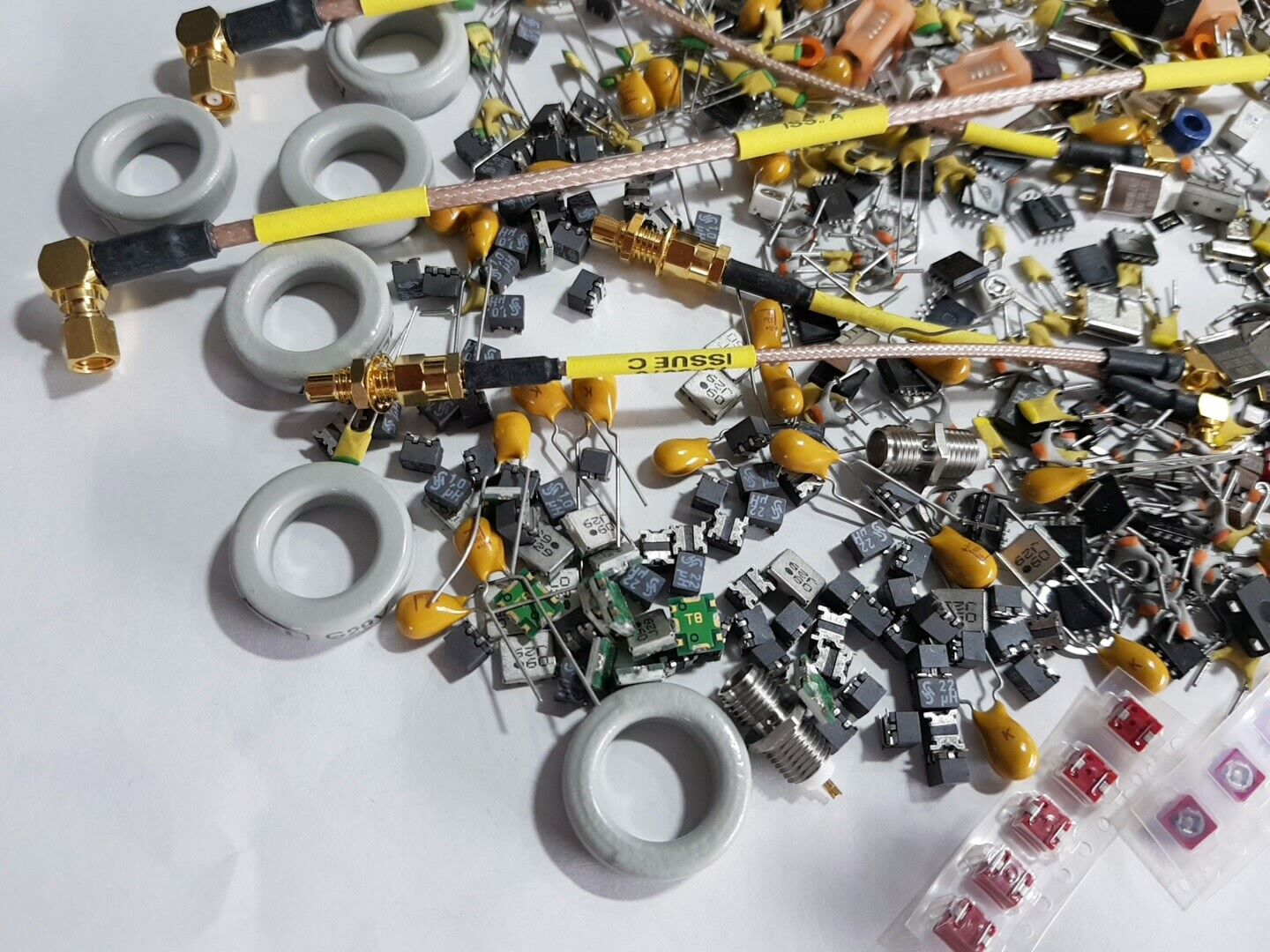 Various Electronic Components And Parts RF And Other Type