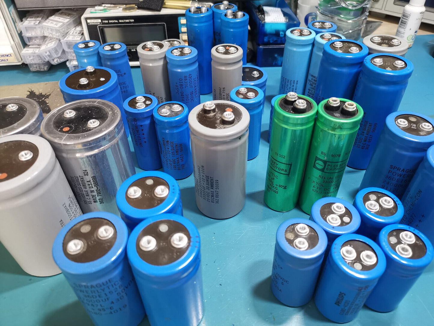 HP Agilent Vintage Test Gear Power Supply Capacitor