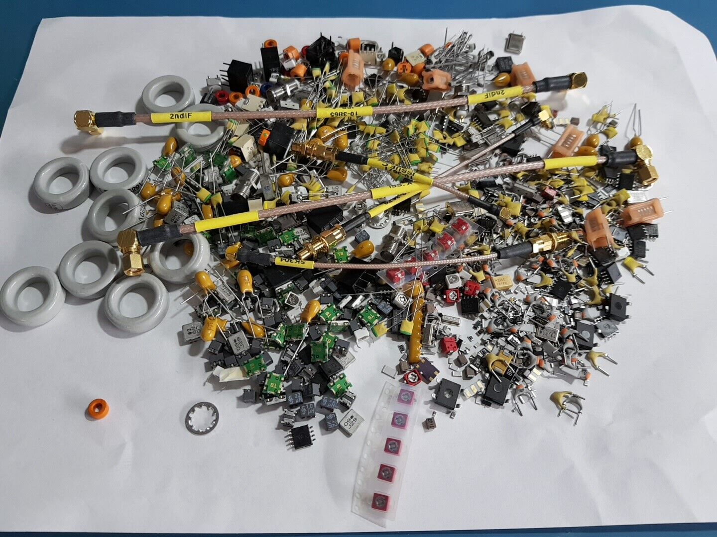 Various Electronic Components And Parts RF And Other Type