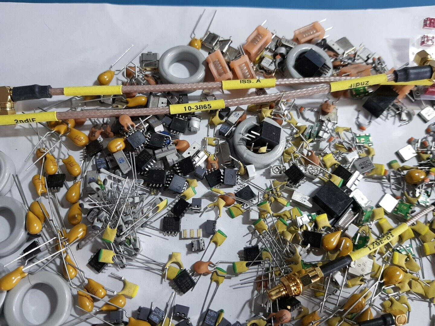 Various Electronic Components And Parts RF And Other Type