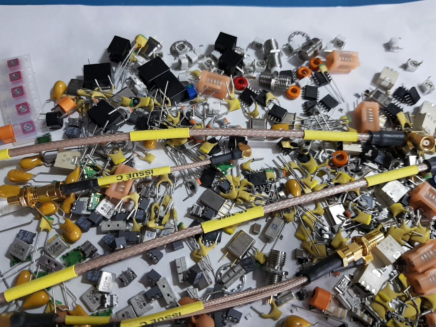 Various Electronic Components And Parts RF And Other Type