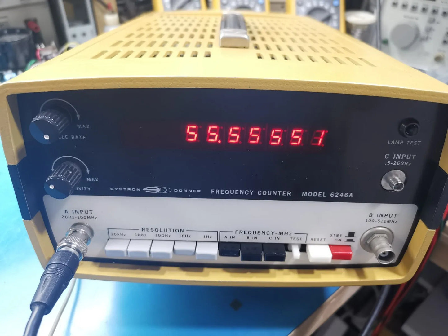 Systron Donner 6246A Microwave Frequency Counter 26GHz Frequency Counter
