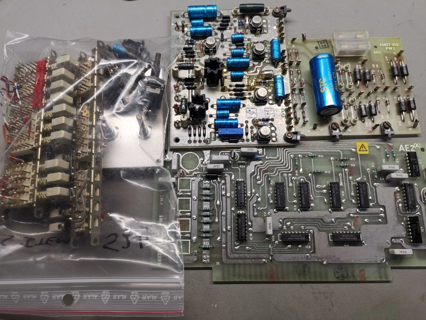 Marconi TF 2370 Spectrum Analyzer Boards And Front Panel Switches