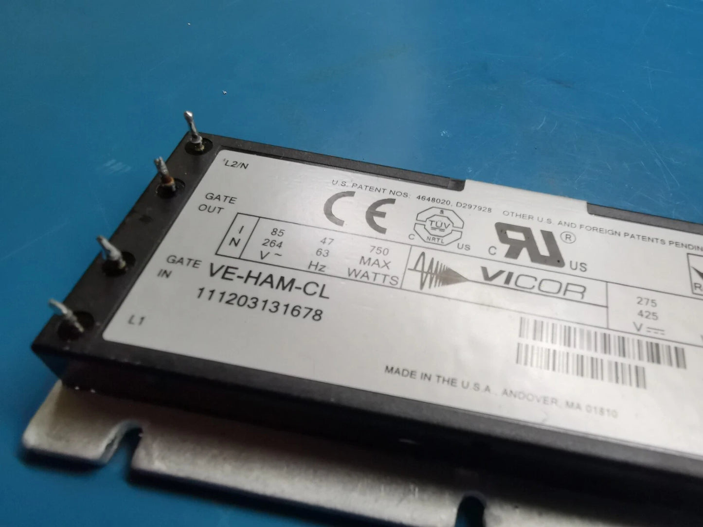Vicor VE-HAM-CL AC To DC Converter Module 675W Max