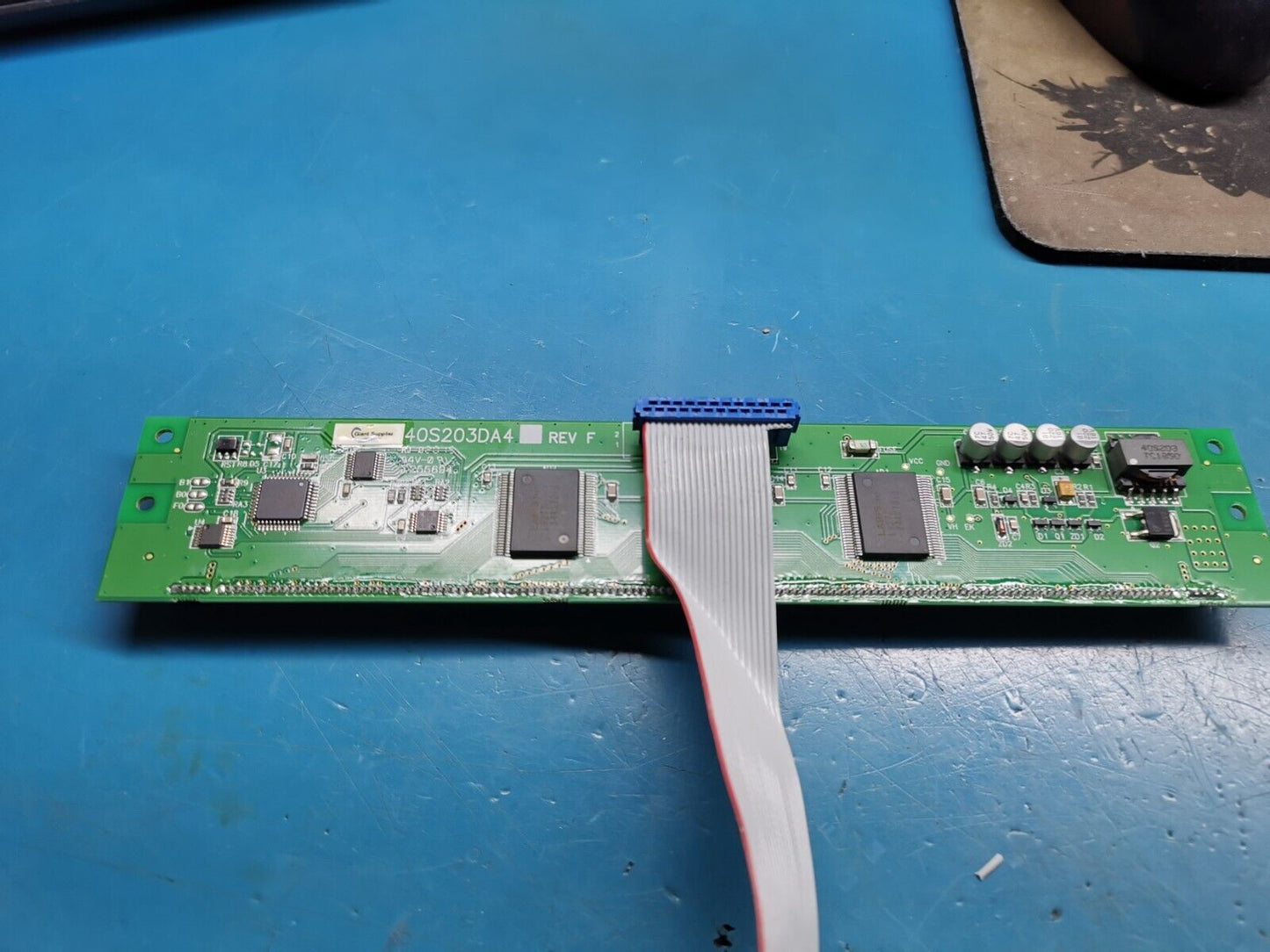 40S203DA4 Vacuum Fluorescent Display Module Rev F 40S203DA4 VFD