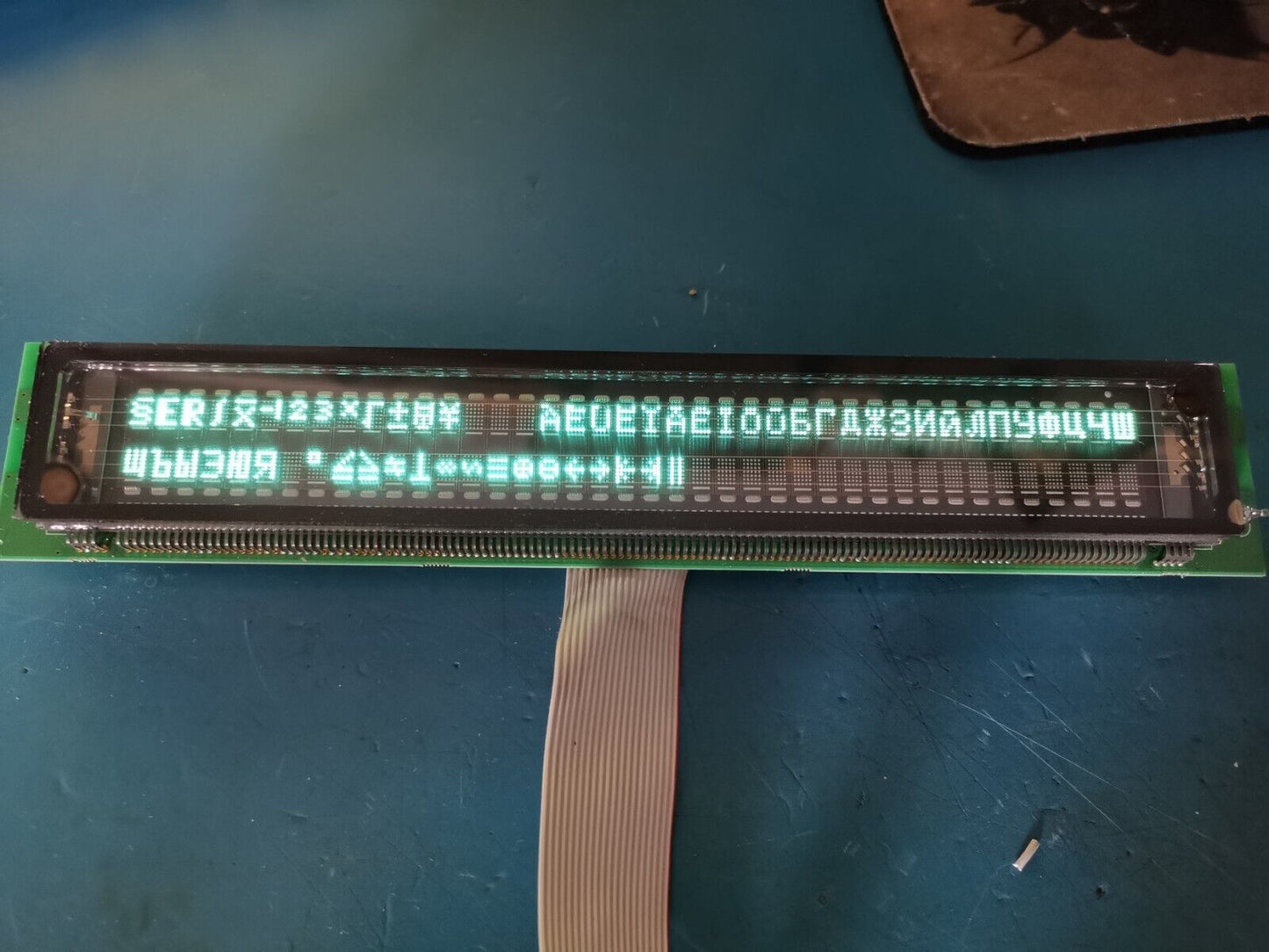 40S203DA4 Vacuum Fluorescent Display Module Rev F 40S203DA4 VFD