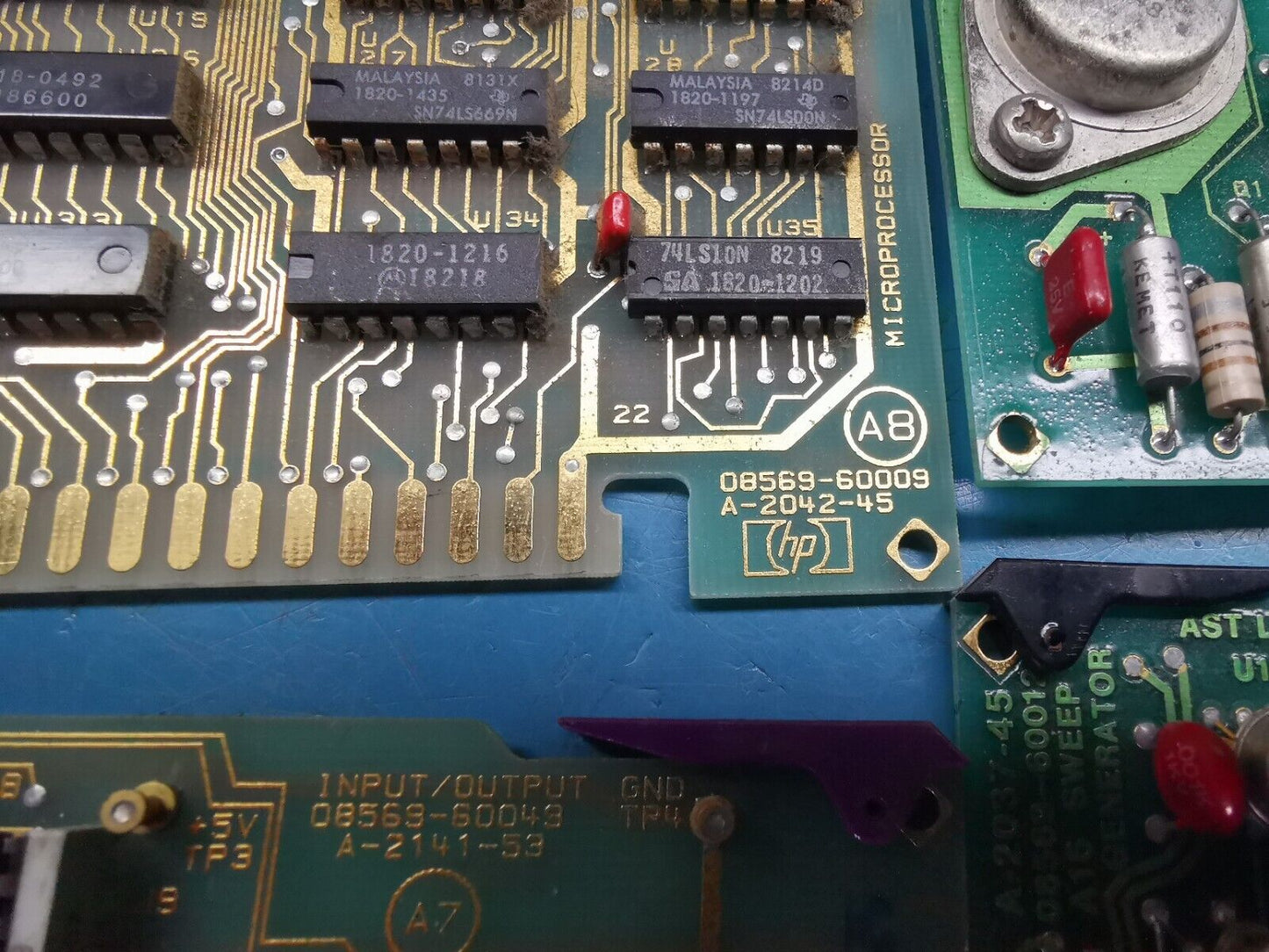 HP 8569 Spectrum Analyzer PCB Boards
