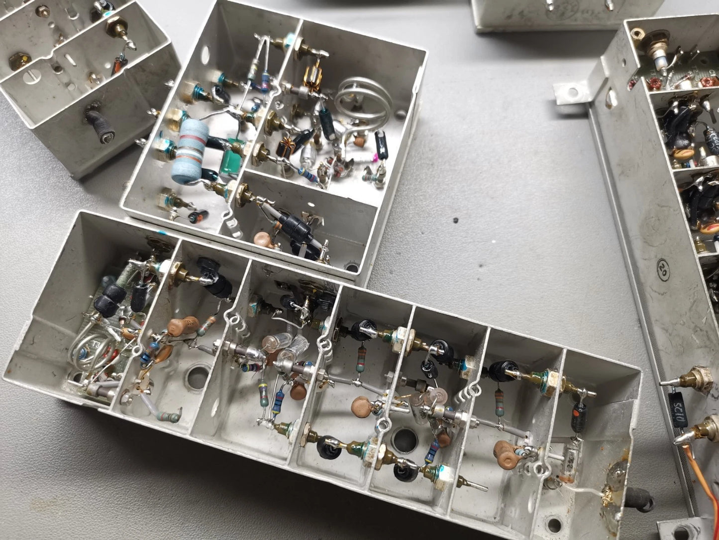 Various Marconi TF 2370 Spectrum Analyzer Parts