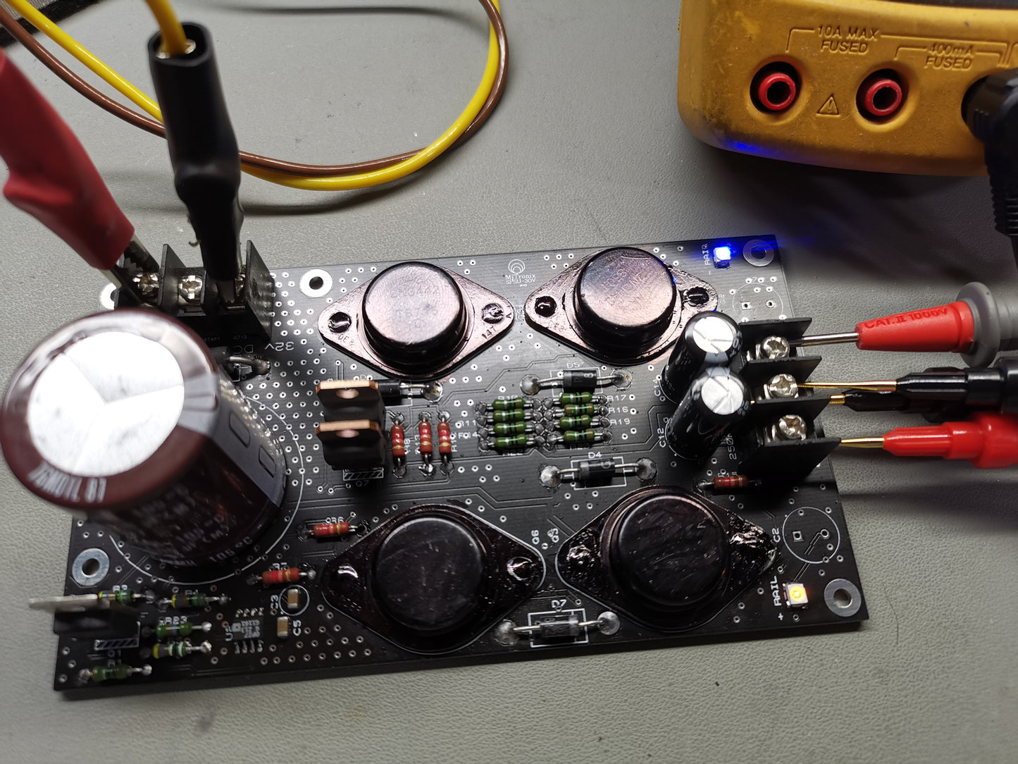 Op Amp Power Supply Single Rail To Dual Rail Converter Linear Type 250mA