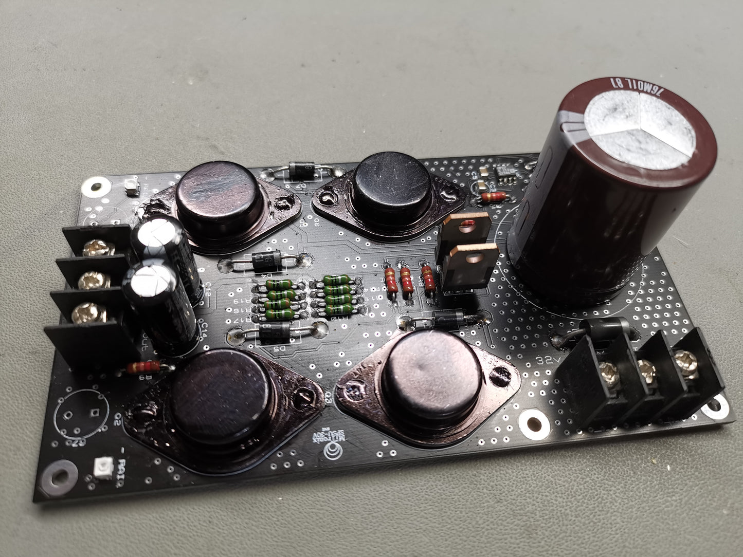 Op Amp Power Supply Single Rail To Dual Rail Converter Linear Type 250mA