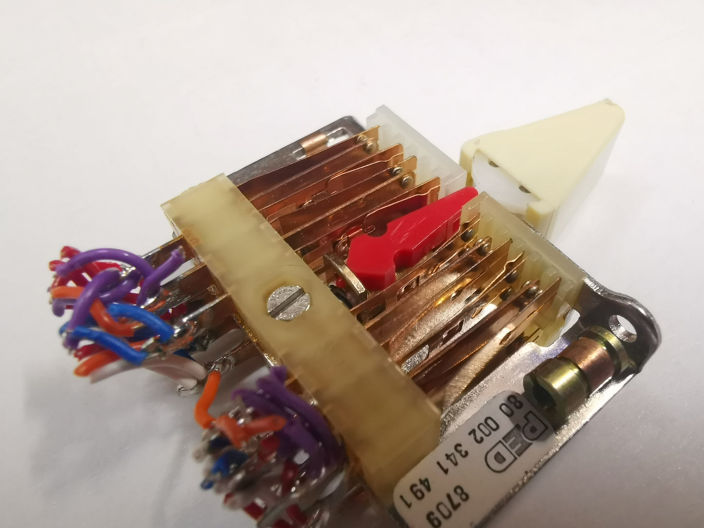 PED Series 80 Miniature Lever Switch Beige From Military Equipment