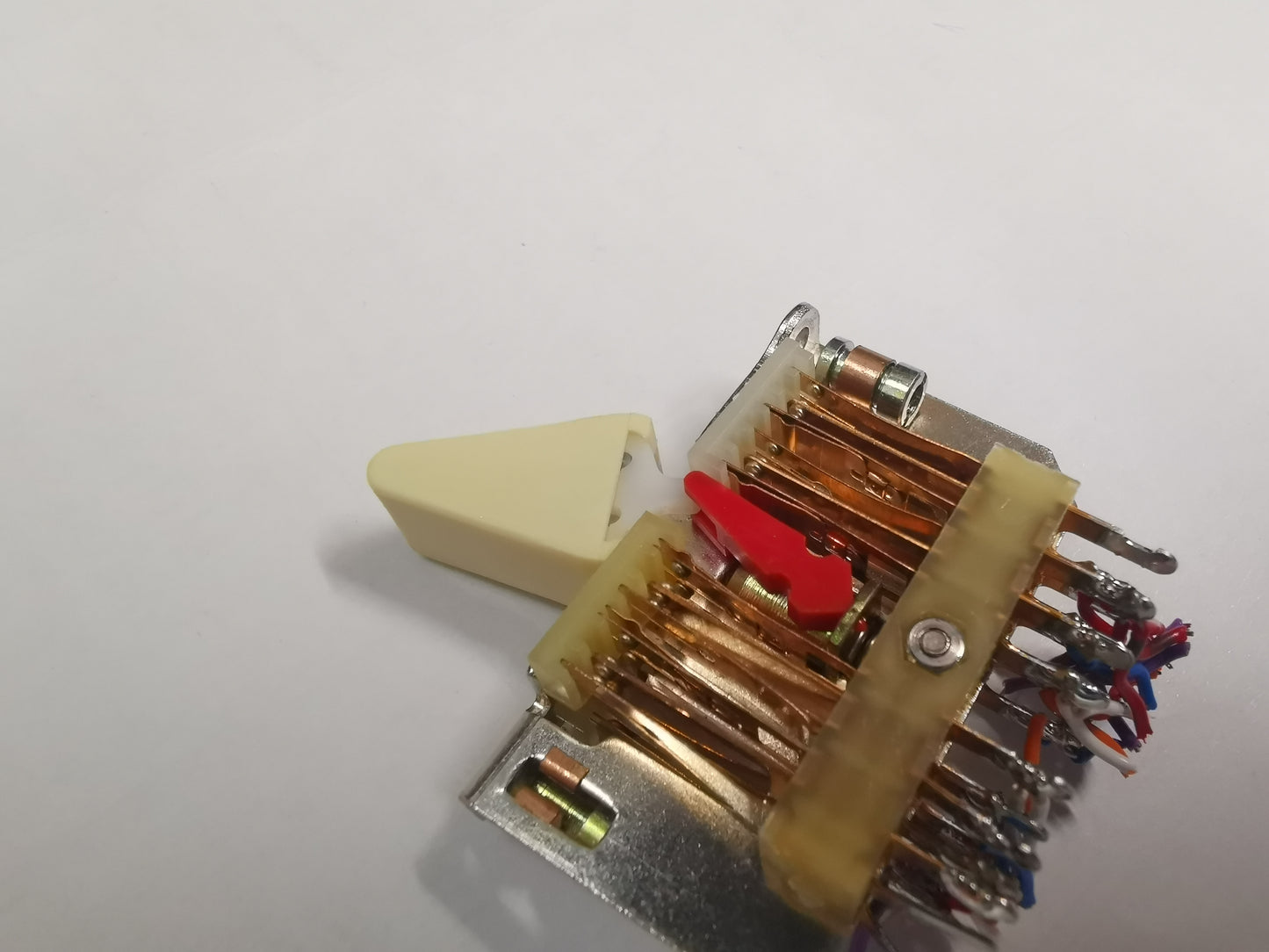 PED Series 80 Miniature Lever Switch Beige From Military Equipment