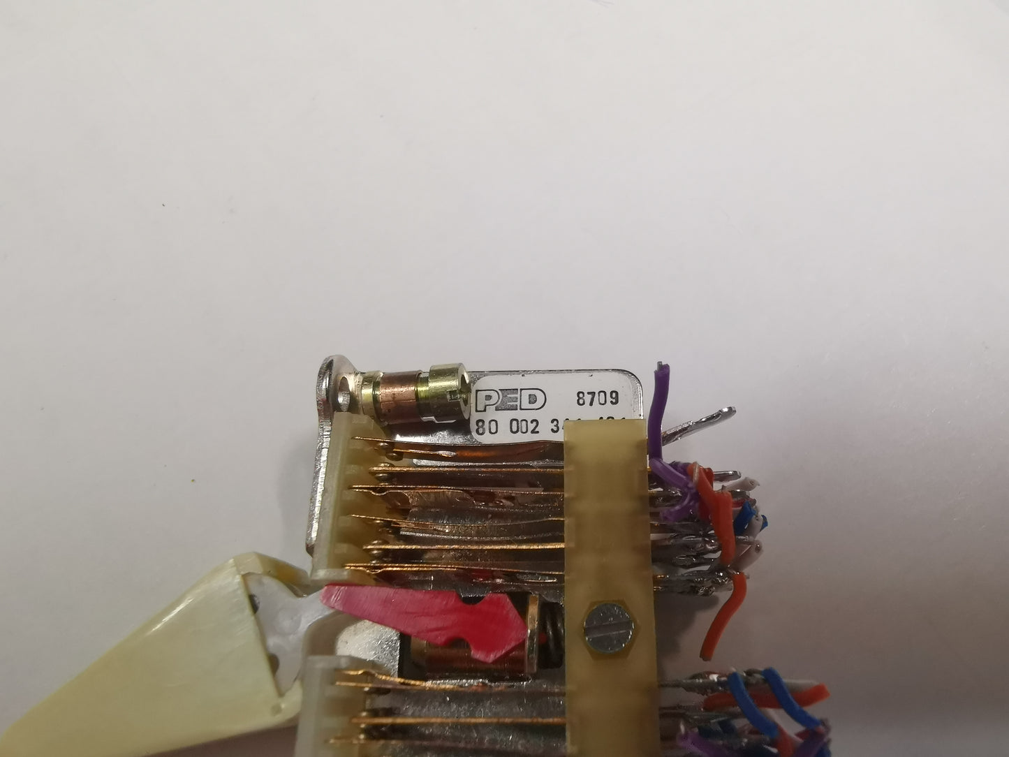 PED Series 80 Miniature Lever Switch Beige From Military Equipment