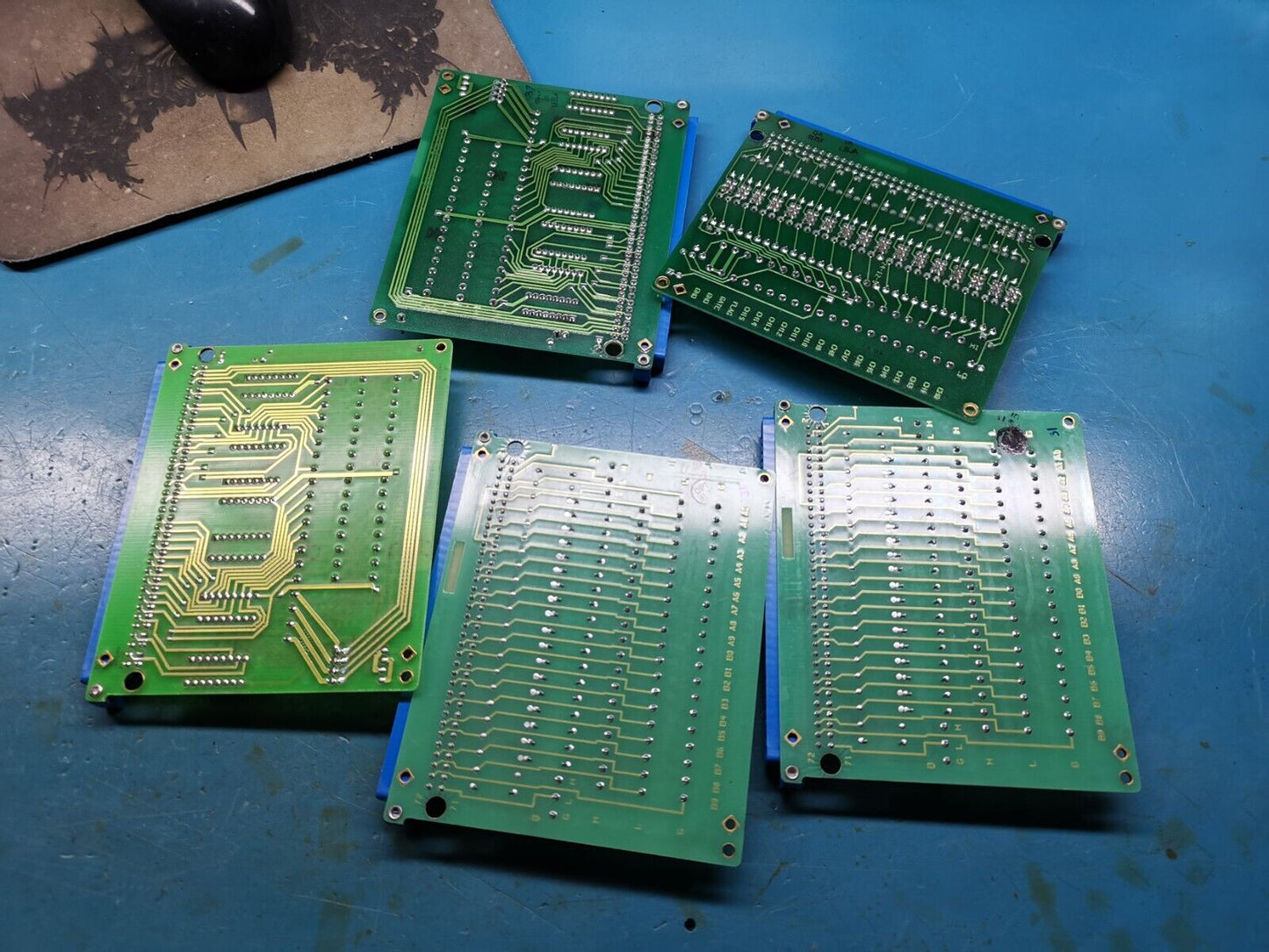 HP Agilent 72Pin Edge Connector BreakOut Boards