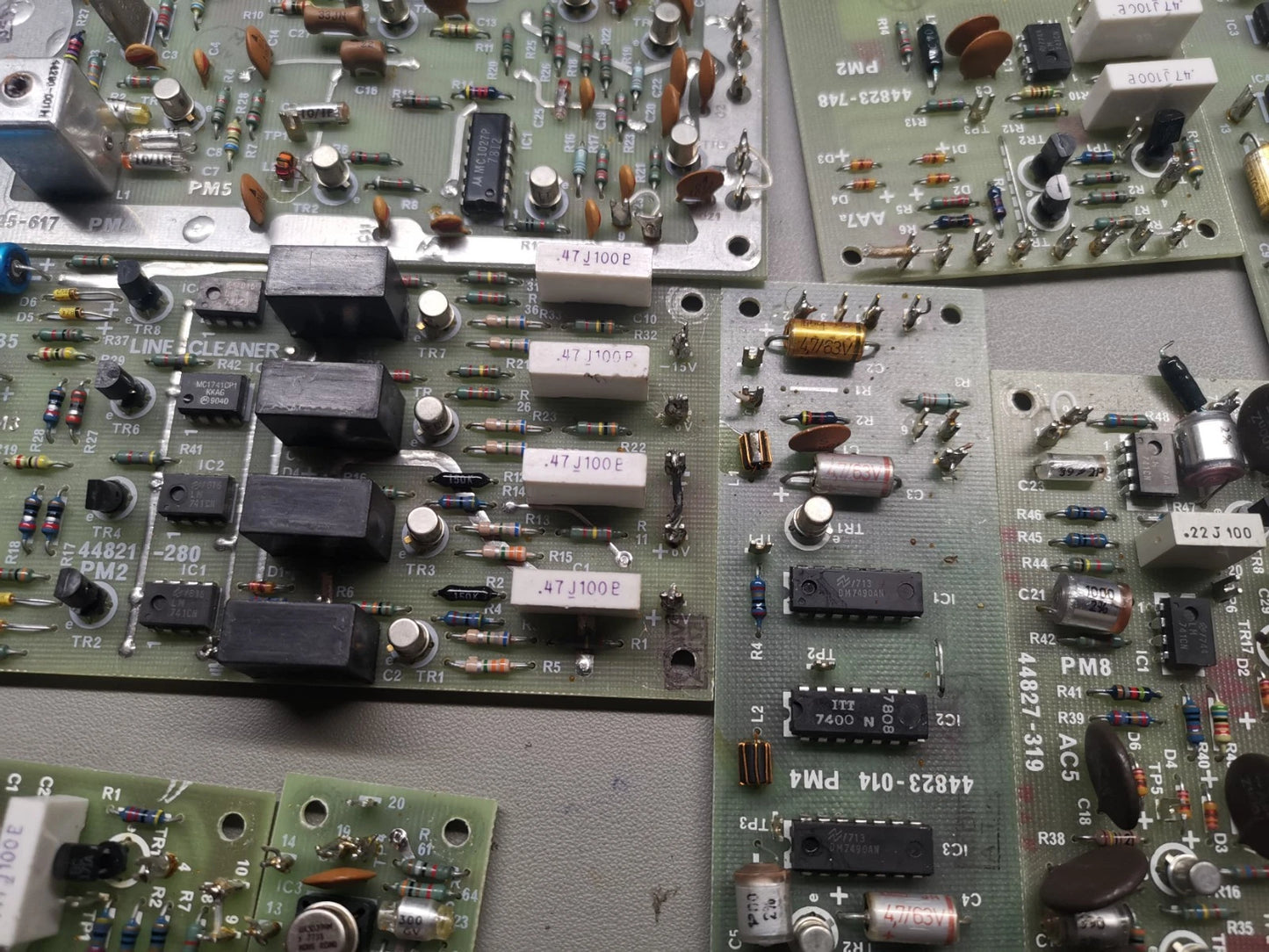 Various Marconi TF 2370 Spectrum Analyzer PCB