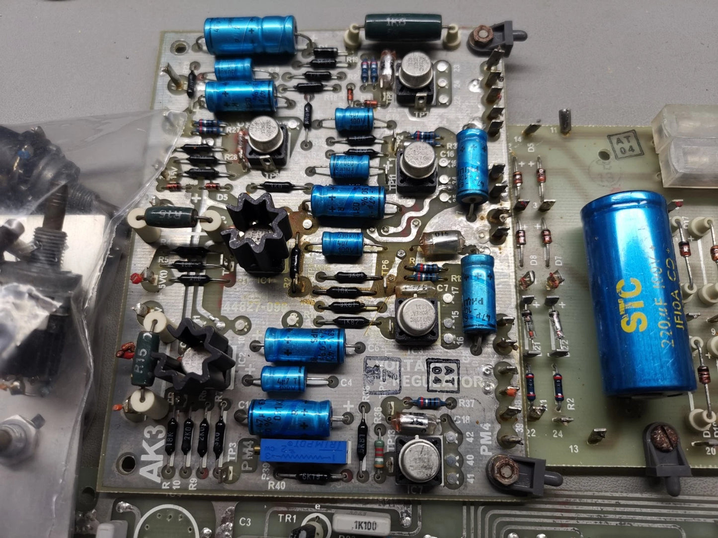 Marconi TF 2370 Spectrum Analyzer Boards And Front Panel Switches