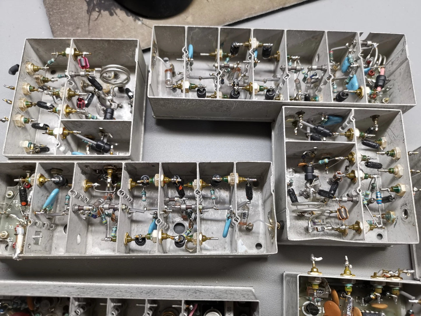 Various Marconi TF 2370 Spectrum Analyzer Parts