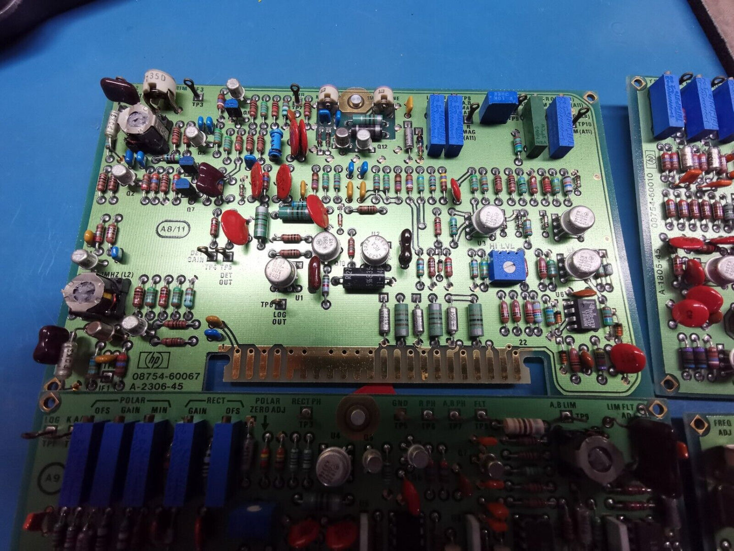 HP 8754A Network Analyzer 4-1300Mhz PCB Joblot