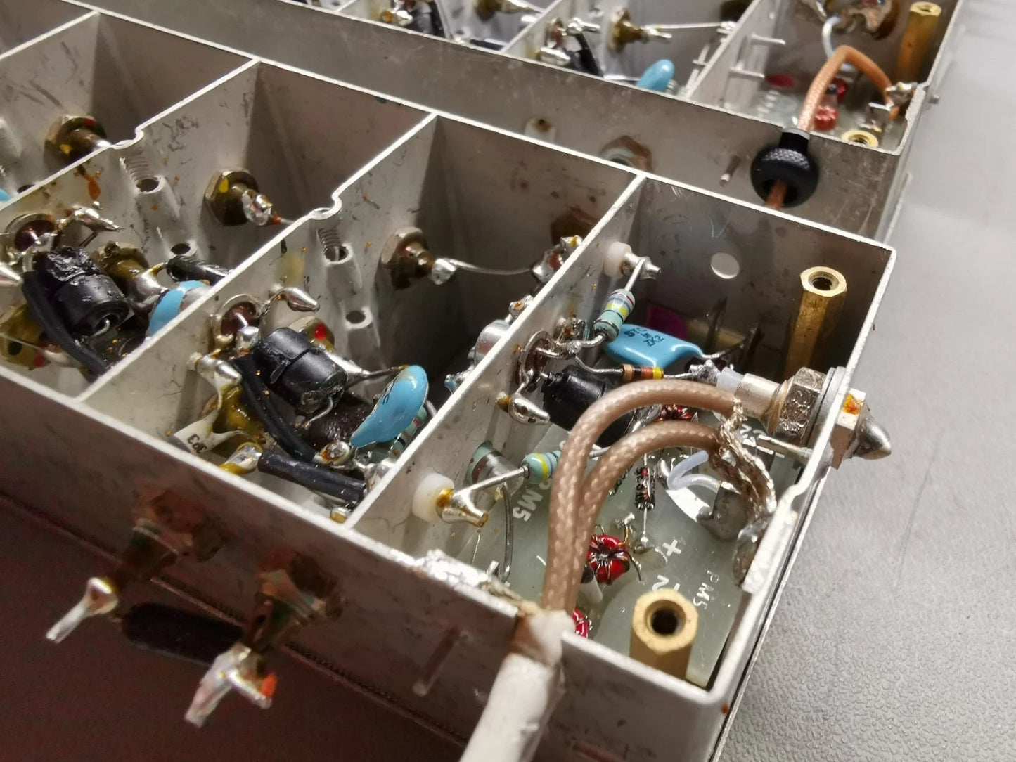 Various Marconi TF 2370 Spectrum Analyzer Parts