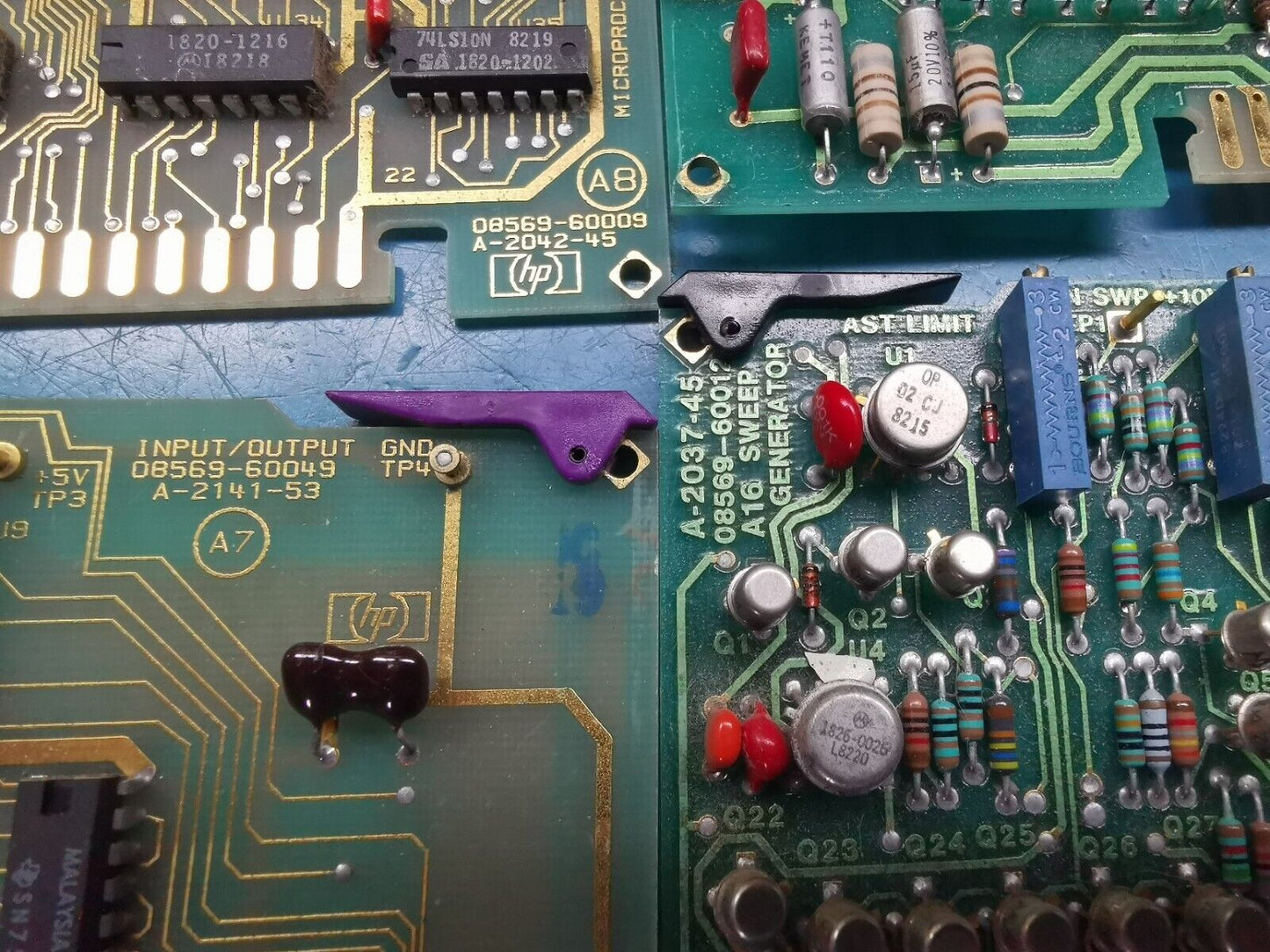 HP 8569 Spectrum Analyzer PCB Boards