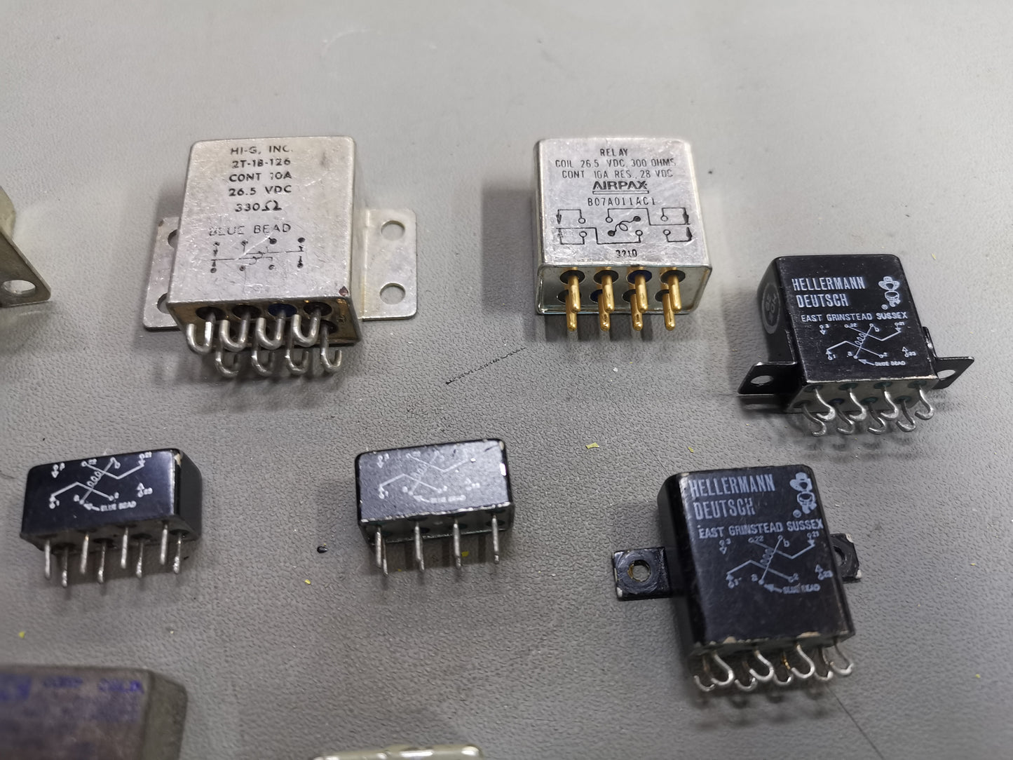 Military Relay Joblot Various Configuration and Specs