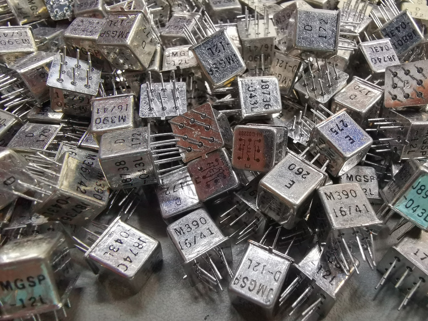 382pcs 12v Relay DPDT Mil Spec High G M3916