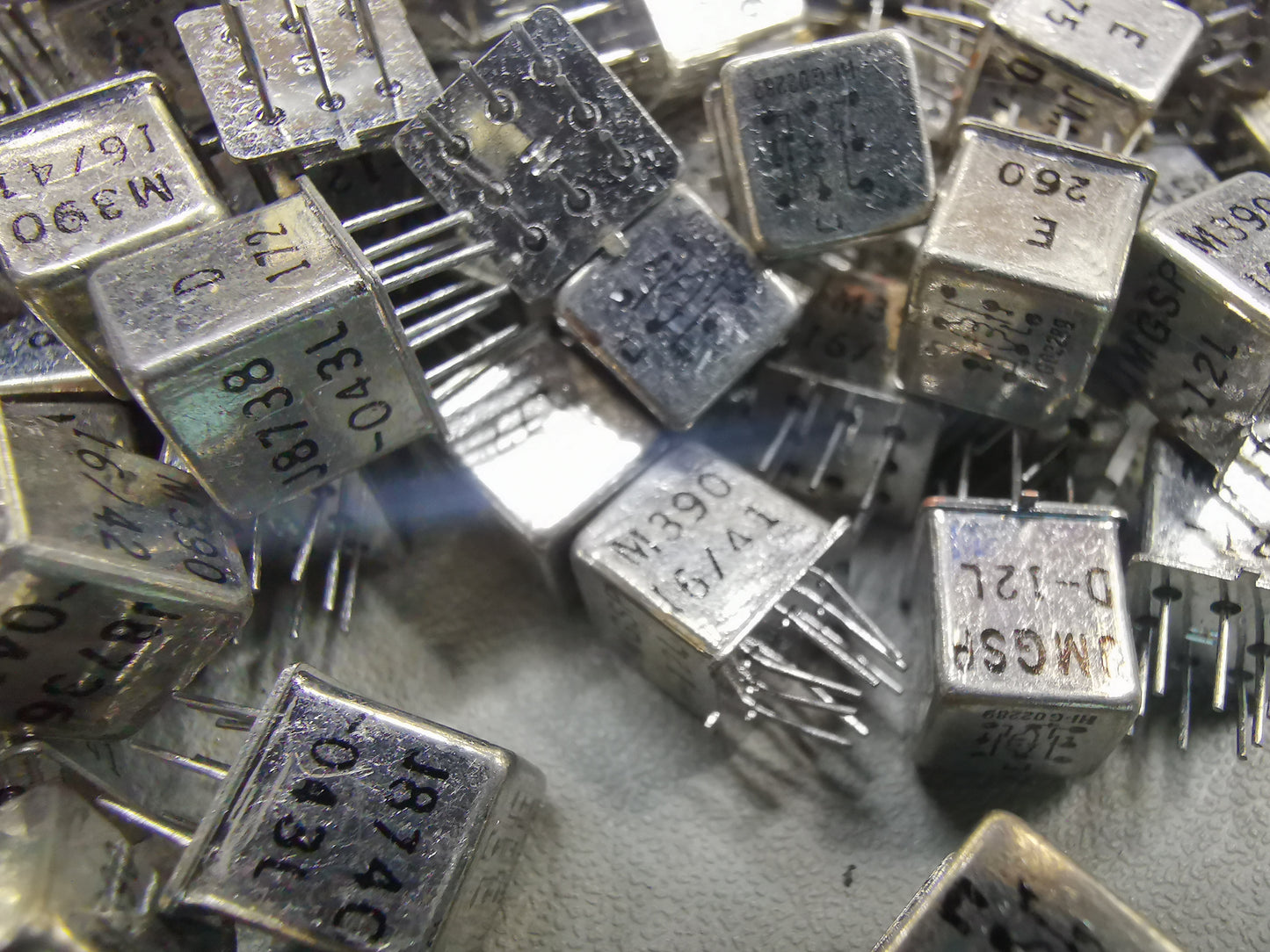 382pcs 12v Relay DPDT Mil Spec High G M3916