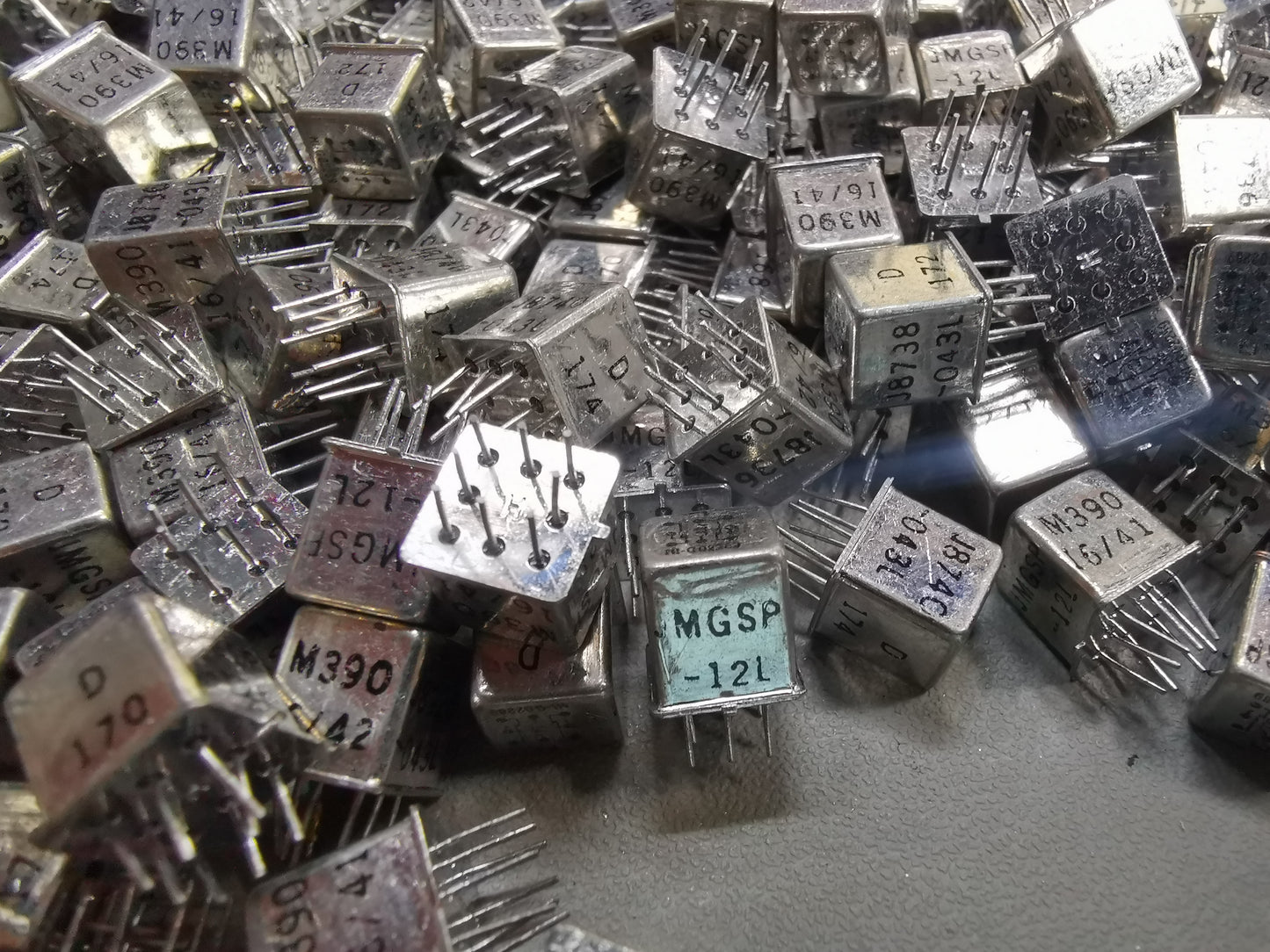 382pcs 12v Relay DPDT Mil Spec High G M3916