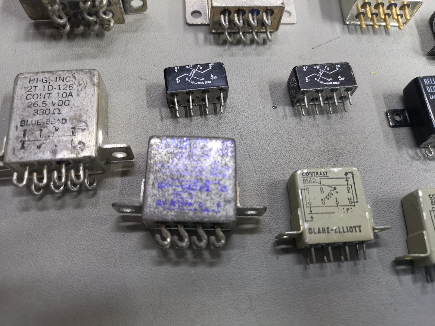 Military Relay Joblot Various Configuration and Specs