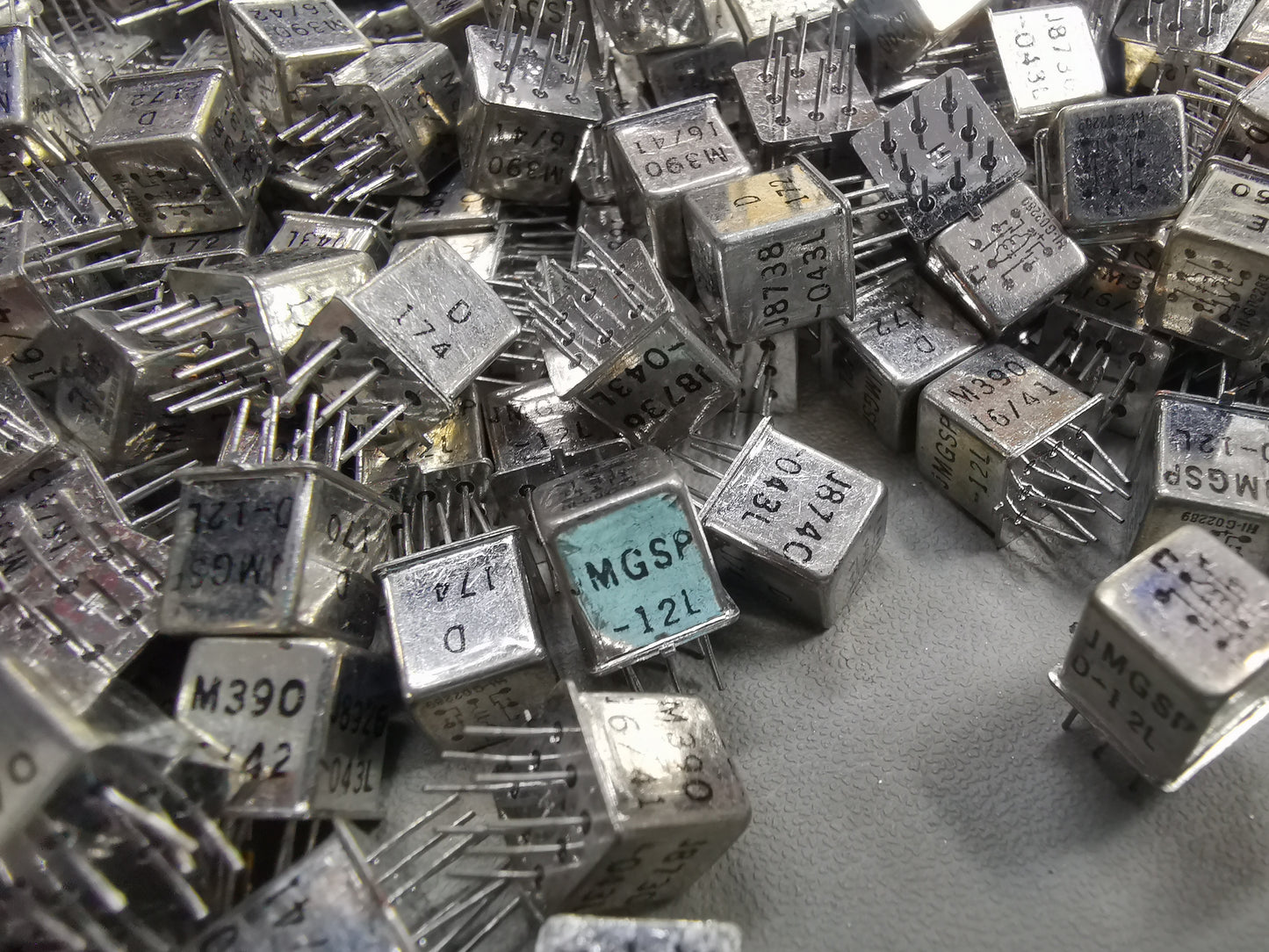 382pcs 12v Relay DPDT Mil Spec High G M3916