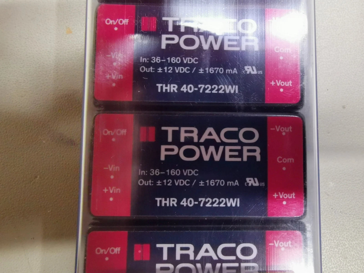TracoPower DC DC Converter Many Different Part Numbers Select Part Number