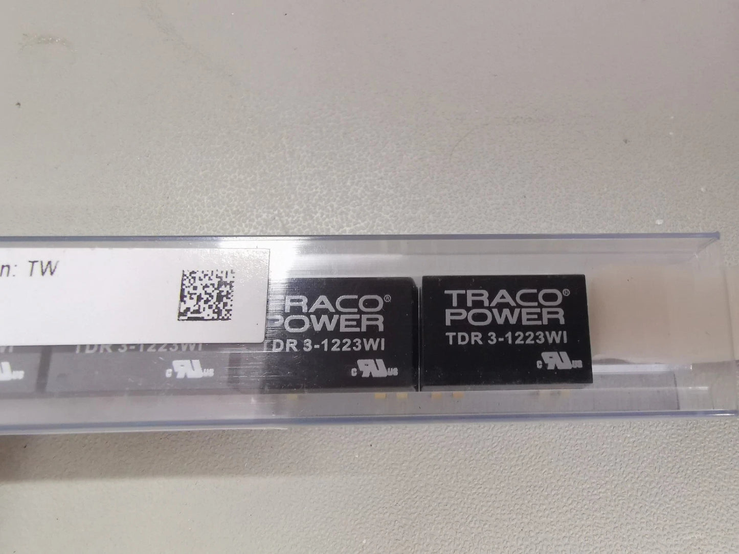 10pcs TracoPower 3 Watt DC DC Converter TDR 3-1223WI Dual 15 v 100mA 1.6Kv Iso